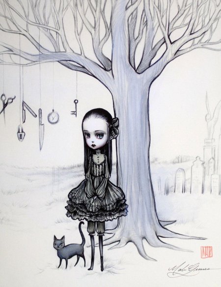 Готические рисунки