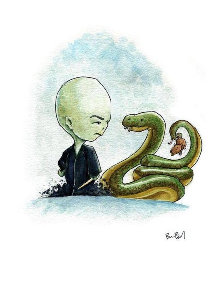 Змея нагайна из гарри поттера