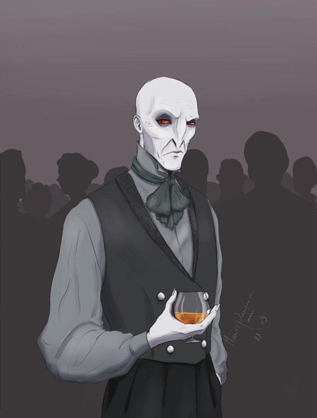 Волан де морт арт