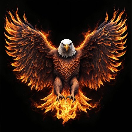 Феникс арт фэнтези