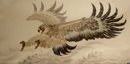 Ястреб китайская живопись