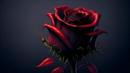 Красивая роза