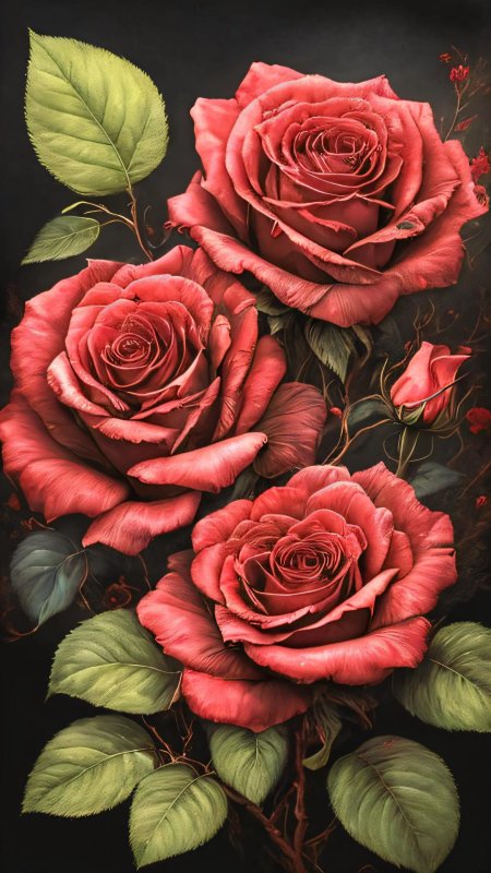 Цветочные картины