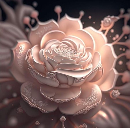 Красивая цветок