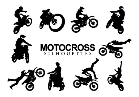 Силуэт мотоцикла