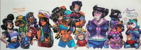 Brawl stars арт