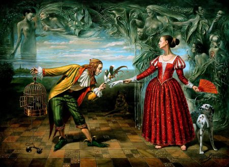 Художник майкл шеваль михаил хохлачев