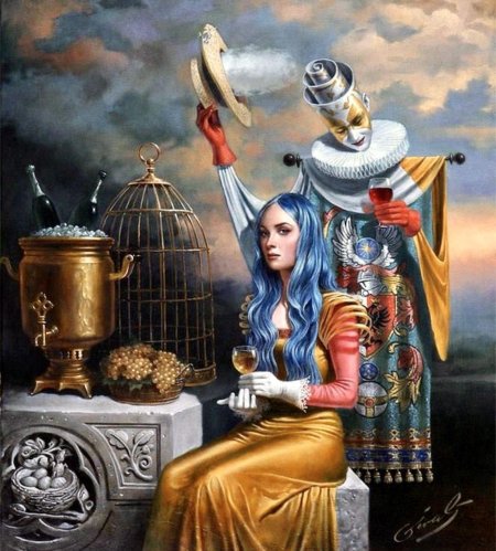 Художник майкл шеваль михаил хохлачев