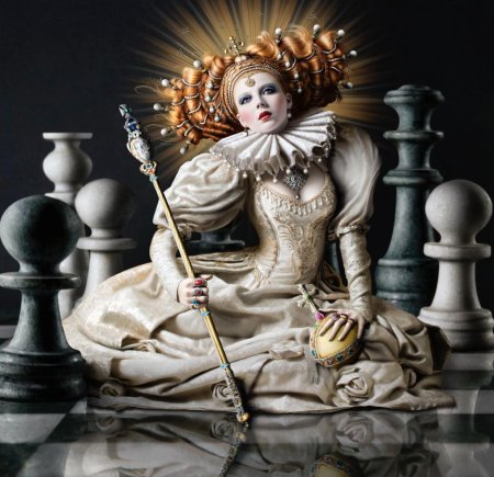 Шахматная королева ферзь