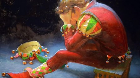 Живопись виктор низовцев арлекин