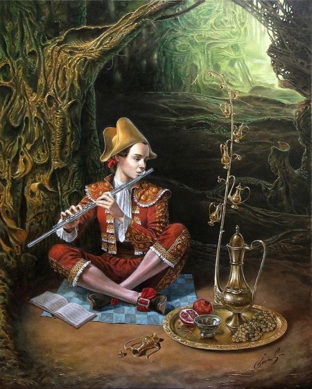 Художника михаила хохлачева (michael cheval)