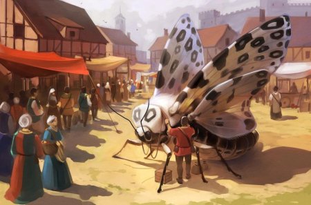 Гигантские насекомые фэнтези