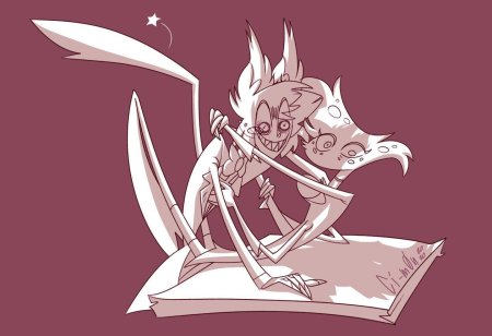 Шип аластор и энджел