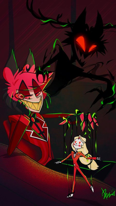 Аластор отель хазбин в хорошем качестве