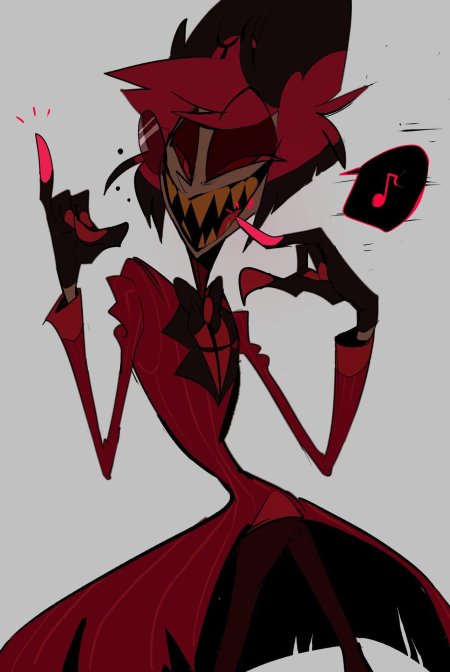 Аластор отель хазбин редизайн