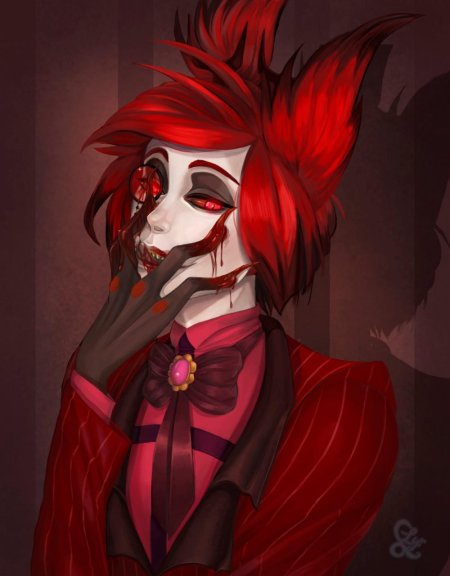 Аластор отель хазбин арт