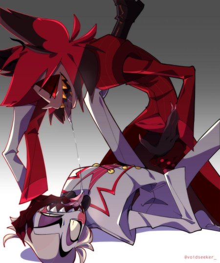 Отель хазбин аластор и люцифер шип