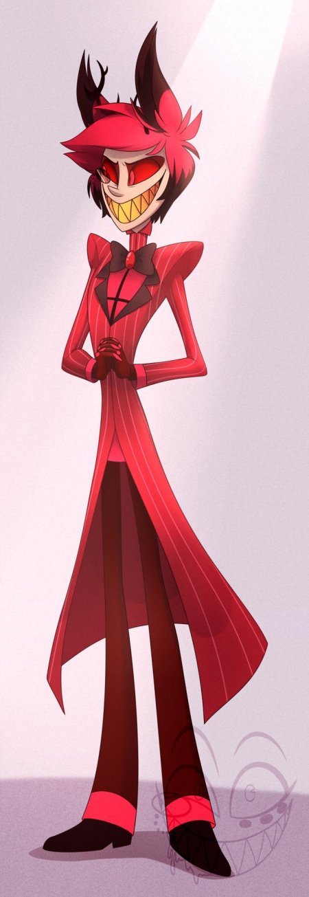 Аластор отель хазбин в полный рост