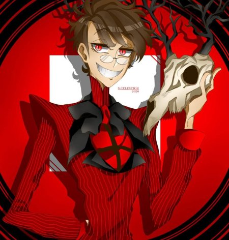 Аластор отель хазбин арт человек