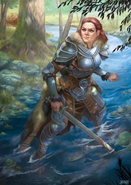 The elder scrolls девушка норд