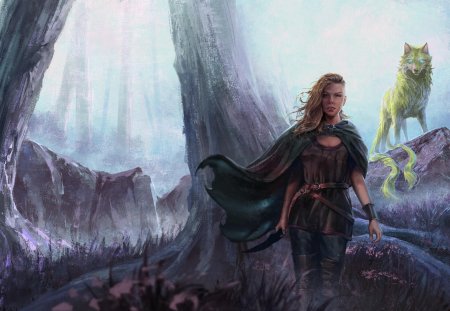 Фэнтези девушка