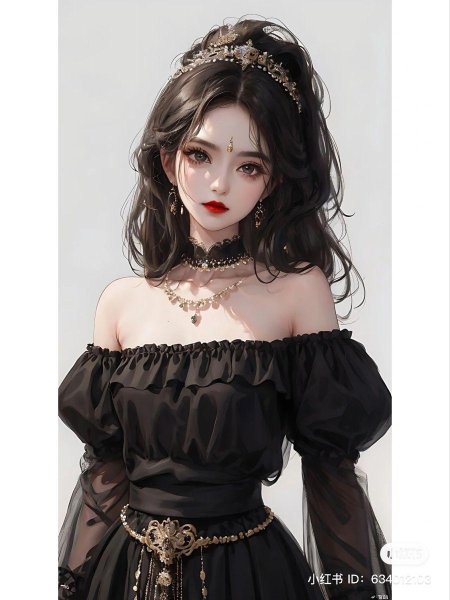 Красивая аниме девушка