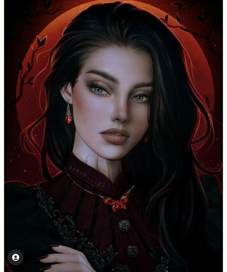 Катарина изабель вампирша art