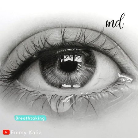 Глаза карандашом