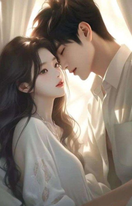 Красивая аниме девушка