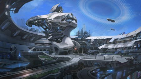 Космопорт sci fi
