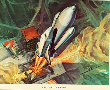 Буран космический корабль арт