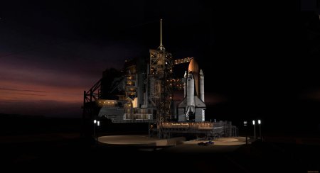 Спейс шаттл космический корабль