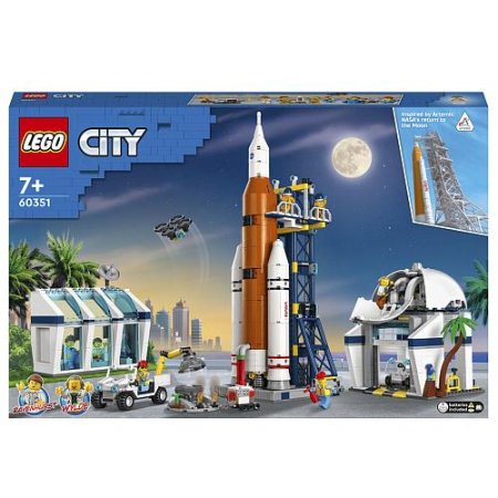 Конструктор lego city space port космодром