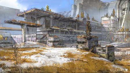 Дестини концепт арт окружения