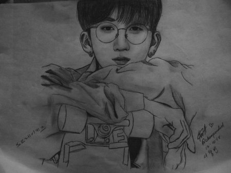 Stray kids чанбин арт