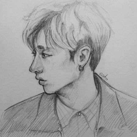 Стрей кидс рисунки карандашом