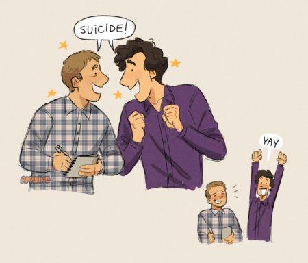 Шерлок холмс и джон ватсон яой