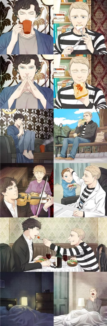 Шерлок холмс и доктор ватсон яой