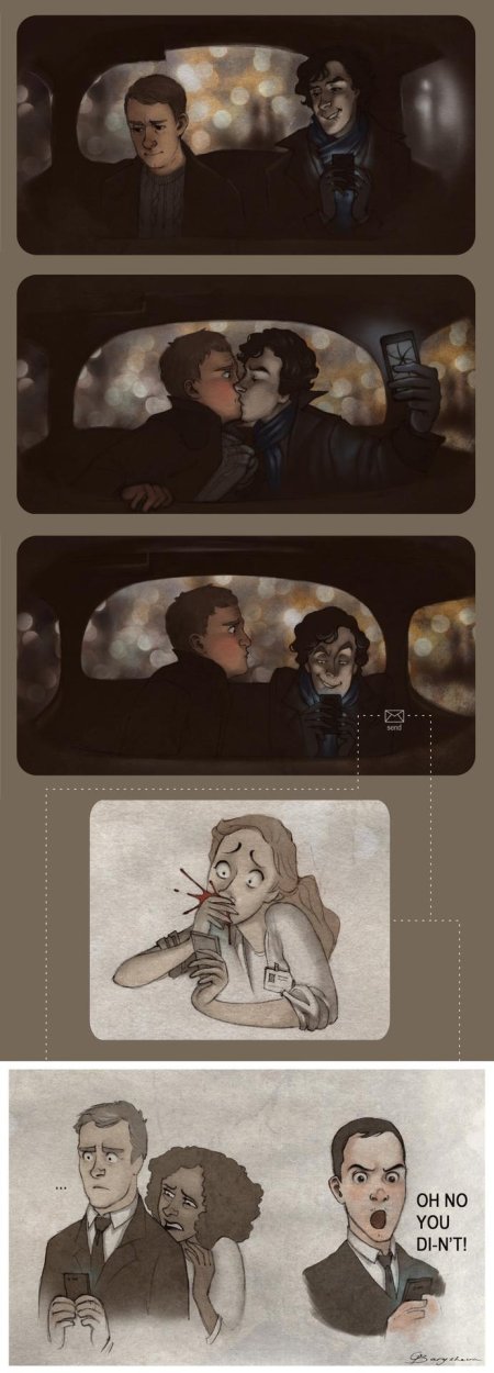 Джон ватсон и шерлок холмс арт