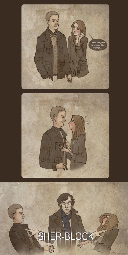 Джон ватсон и шерлок холмс арт