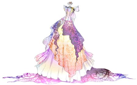 Эскиз платье