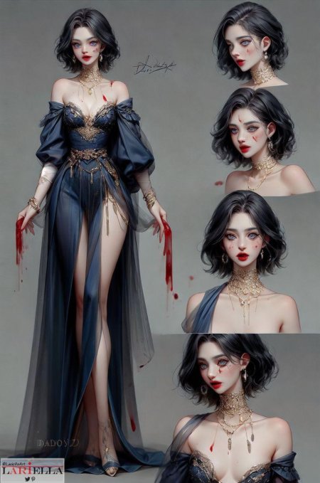 Платье в стиле фэнтези