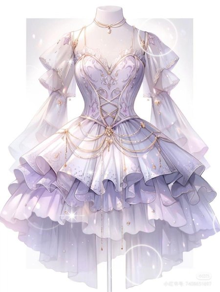 Платье в стиле фэнтези