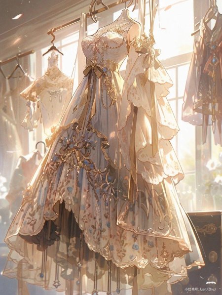 Платье в стиле фэнтези