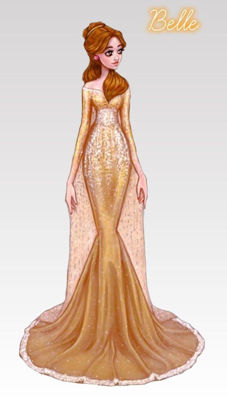 Принцессы дисней в современном стиле