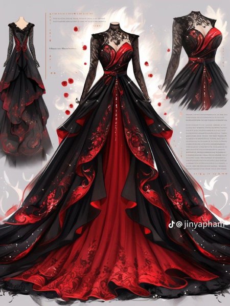 Платье в стиле фэнтези