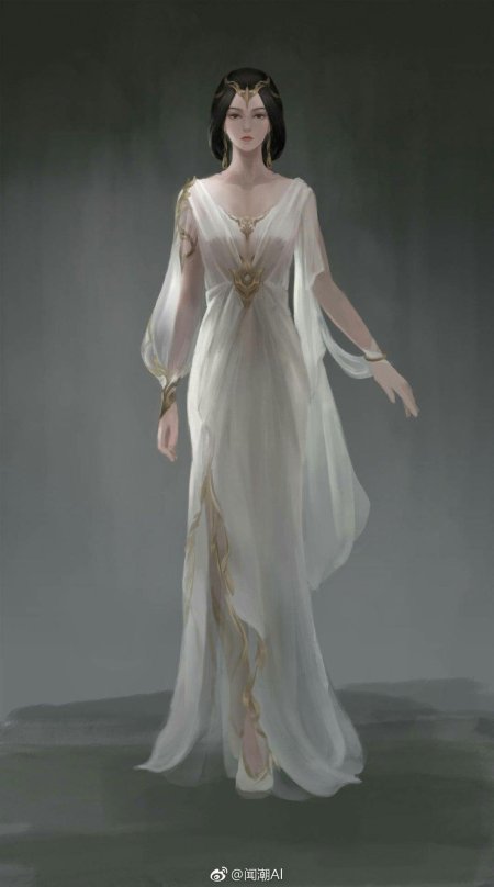 Платье в стиле фэнтези