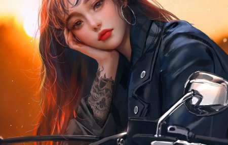 Арт девушек