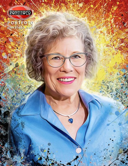 Портрет пожилой женщины