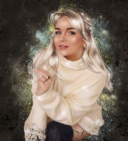 Дрим арт портрет